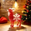 Decoração Suspensa Criativa de Ovelha de Cristal Acrílico Transfronteiriça Acessórios para Carro Decoração de Interior Pingente de Carro Ornamento Suspense para Carro