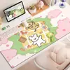 Mouse Pad Fofo, Extra Grande, Bonito para Meninas, Pad para Mesa de Escritório de Computador, Pad Grande para Teclado de Mesa de Estação de Trabalho