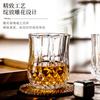 Copa de vino de whisky, copa de vino extranjero, copa de cristal, estilo nórdico clásico, juego de vino de alta gama para el hogar