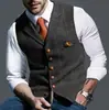 Chaleco Cuadros Casual para Hombre de Primavera y Otoño Estilo Europeo y Americano Amazon Chaleco Ajustado para Hombre Chaqueta para Hombre