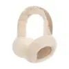 Orejeras de felpa de invierno para hombres y mujeres, orejeras de esquí suaves y cómodas para exteriores, orejeras plegables y esponjosas para niños