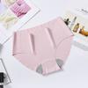 Pantaletas Sin Costuras Shangpin Anxin, Cómodos de Seda de Hielo Ultra-Delgados para Mujer de Cintura Media, Levantamiento y Moldeado de Glúteos