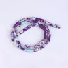 Accesorios para Joyería DIY Cuentas Espaciadoras Venta al por Mayor Trabajos con Cuentas Rectangular Piedra Imperial Ágata Roja Aventurina Tubo Redondo Cuentas Pulsera