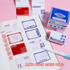 Notas Adhesivas Desprendibles con Texto Inspirador, Pegatinas de Nombre Autoadhesivas Lindas con Adhesivo Completo en la Parte Trasera, Regalos para Estudiantes de Primaria Que Pidieron las Pegatinas Equivocadas