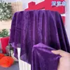 Fábrica directa de tela de terciopelo dorado para bodas ahora tela de terciopelo grueso para mesa de conferencias mantel al por mayor