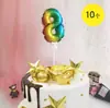 Oferta Especial Amazon Balões Digitais de Filme de Alumínio Autoinfláveis de 5 polegadas Topper para Bolo de Aniversário Suporte de Borboleta Celebração