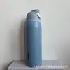 Novo design Owala, copo de frutas isolado de camada dupla em aço inoxidável ins304 com canudo, garrafa de água de grande capacidade de 40 oz