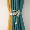 2026 Atrapasueños de Perla y Mariposa de Alto Gama Estilo Francés Lujo Ligero para Cortinas Decoración de Cortinas para Hogar Dormitorio y Sala de Estar Venta al por Mayor