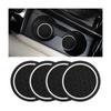 Posavasos para Coche Neutrales Posavasos Antideslizantes para Portavasos de Coche con Joyería Incrustada Juego de Accesorios para el Interior del Coche Portavasos para Coche