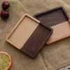 Posavasos de madera grabado posavasos de mesa posavasos de té base aislante posavasos de café creativo bandeja de té posavasos de madera