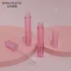 Fuente 4Mlas Tubo Cuadrado Transparente de Gama Alta Tubo para Brillo de Labios Tubo Vacío para Brillo de Labios Aceite para Labios Tubo para Brillo de Labios Material de Empaque para Cosméticos de Maquillaje