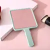 Espejo Cuadrado de Regalo de Colores Espejo de Mano Publicitario Espejo de Maquillaje Portátil para Mujer Espejo de Tocador HD Espejo Pequeño Personalizable