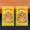 Tarjeta del Dios de la Riqueza de Cinco Vías, Dios de la Riqueza Zhao Gongming, Tarjeta Atrae Fortuna, Pegatina Zodiacal para Teléfono Móvil, Buena Suerte para el Año del Zodiaco, Pegatinas al por Mayor