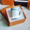 Taza de Porcelana Fina de Hueso de Palacio Vintage de Lujo Ligero Estilo Europeo Transfronterizo Taza para Leche para Desayuno Taza para Avena Taza de Oficina para Café