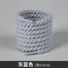 Cordones Redondos de Poliéster-Algodón Trenzados de Tres Hilos, un Par de Zapatos Casuales Versátiles, Zapatos Deportivos, Cordones de Algodón y Lino, un Par Blanco