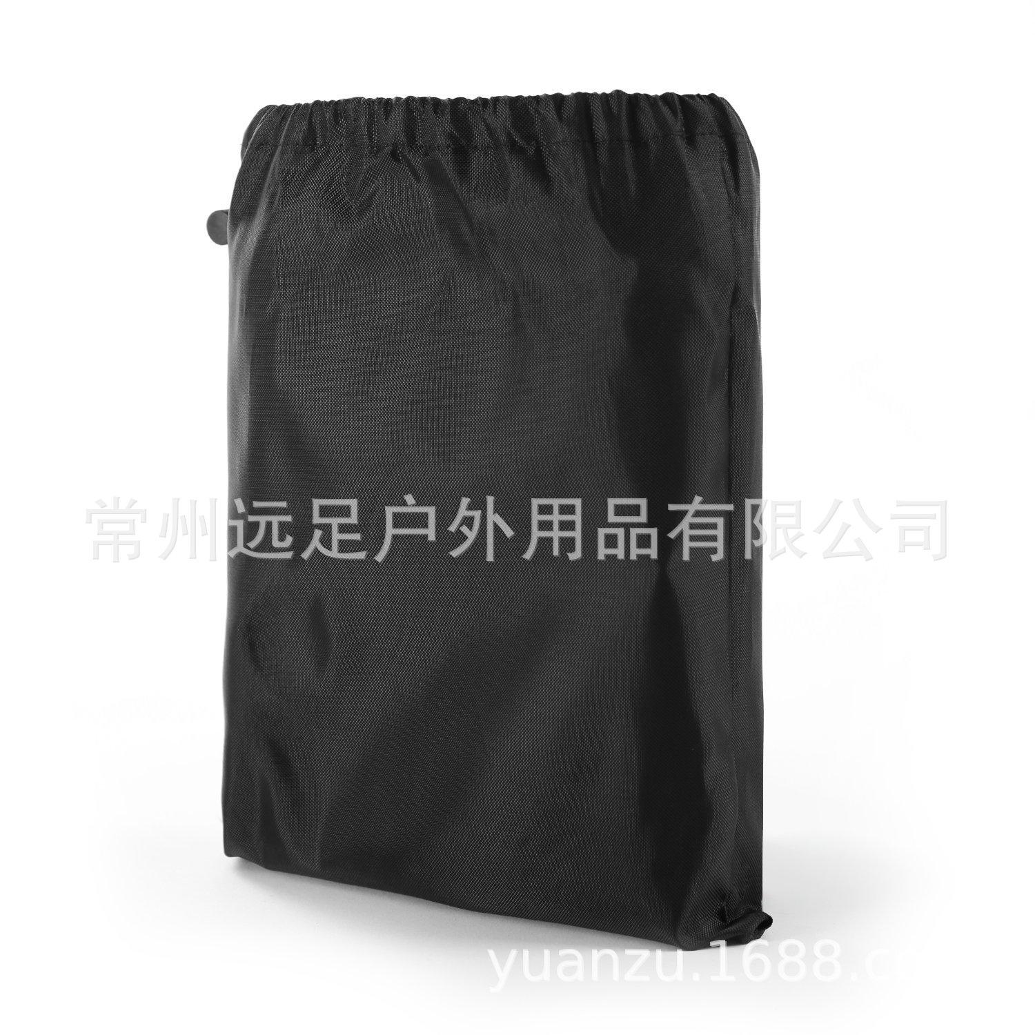 黑色束口袋