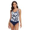 Nuevo traje de baño de Amazon, sexy, conservador, para mujer, estampado de triángulo, bikini europeo y americano.