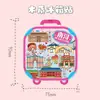 Souvenirs Culturales y Creativos 3D de Madera Ciudad Magnética de Huzhou Hito de Arquitectura Creativa Imán de Refrigerador Turístico Ciudad Nanxun