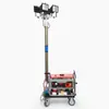 Sistema de Iluminação de Emergência com Proteção Integrada 4*100W Lâmpada de Iluminação Ajustável Tempo de Trabalho Contínuo 13H Padrão