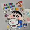 Adesivos Relevo Shin-Chan Desenho Animado 3D Criativo Shin-Chan DIY Caderno Capa de Celular Adesivos Versão Q