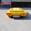 Camión Plataforma de Transporte Pesado para Taller, Plataforma de Transporte de Bobinas de Acero, Vehículo Terrestre con Marco en V, Vehículo de Transferencia sobre Rieles Controlado Remotamente