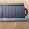 Sartén Rectangular de Hierro Fundido Sin Recubrimiento Rayada Teppanyaki Sartén Doméstica Parrilla para Barbacoa al Aire Libre Venta al por Mayor