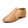 Zapatos de animadora con bola de flores, zapatos de práctica de baile para adultos con suela suave, zapatos de yoga de cuero y ballet de jazz, venta al por mayor.