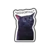 Broche de Aleación de Gato de Moda con Emoji, Insignia Personalizada de Animal de Dibujos Animados, Juego de Accesorios para Mochila, Venta al por Mayor, Suministro Exclusivo Transfronterizo