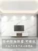 Tecido de Parede 3D Mármore Imitação Luxo Leve Papel de Parede para Parede de Fundo de TV Sala de Estar Papel de Parede Decorativo Filme e Televisão Tecido de Parede Murais
