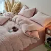 Colección nueva 2026: Funda de edredón de una sola pieza con bordado de terciopelo de leche, más una funda de edredón y funda de almohada cálidas con forro de forro polar, perfectas para el otoño, con un forro de forro polar de coral engrosado