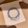 Pulsera de resina con flor y perla estilo coreano, pulsera fresca y dulce versátil de verano, joyería de nicho de lujo ligero con temperamento para mujer