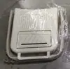 Cubo de basura doméstico plegable para puertas de gabinetes de cocina, clasificación creativa, cubo de basura engrosado con soporte