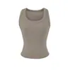Top Regata Esportivo Yoga Europeu e Americano Sem Mangas Costas Nadador Elástico Secagem Rápida Fitness Corrida Outdoor Absorvente de Suor Respirável Roupa Fitness Feminina