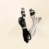 Venta al por mayor de fábrica Exportación Línea de fideos a rayas de dos colores Línea de carga para teléfono móvil Tipo-C Android Carga rápida Línea de datos