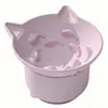Tazón de Silicona para Gatos de Alimentación Lenta con Ventosa, Tazón Desmontable Anti-Atragantamiento para Gatos, Diseño de Boca Inclinada Elevada para Protección del Cuello, Adecuado para Gatitos y Gatos Adultos, Disponible para Venta al por Mayor