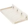 Estante Plegable para Llevar Organizador de Artículos Varios para Oficina Estante de Almacenamiento de Gran Capacidad para Té de Leche Comida Rápida con Ganchos