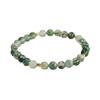 Pulseira de Ágata Aquática Natural Aiyu com Flores Flutuantes, Pulseira Feminina de Cristal Verde, Atacado de Fábrica S4090712