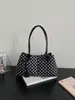 Bolsa Tote de Gran Capacidad, Moda Transfronteriza, Lunares, Nicho, Bolso de Hombro Fresco y Dulce, Moderno y Elegante, Bolso Versátil de Axila