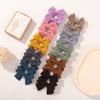 Pinza de pelo con lazo de tela de 1.6 pulgadas para niños, pinza de macarrón hecha a mano, pinza de pico de pato, accesorios para el cabello de niña 3002