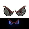 Luz LED Olho de Diabo Transfronteiriça Luz de Advertência para Janela de Carro Luz Decorativa USB para Carro Display Luz de Carro Olho de Diabo