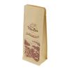 Bolsa de papel kraft con cierre de ocho lados, base plana, cierre vertical y cierre de cremallera, venta directa de fábrica