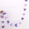 Flor de Papel Borboleta Grande Tridimensional Festa de Aniversário Flor de Papel Decoração de Casa Decoração de Quarto de Casamento Flor de Papel Colorida