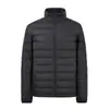Amantes del otoño y el invierno chaqueta ligera y cálida de plumón chaqueta de plumón para hombre 90% plumón de pato blanco ropa Y con chaqueta de plumón a prueba de viento