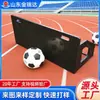 Barrera de Fútbol de Polietileno Obstáculo Infantil Entrenador de Agilidad Tabla de Rebote Barrera de Fútbol Plegable de Polietileno