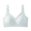 Sujetador sin costuras con copas fijas, sin varillas, soporte trasero bonito, push-up, soporte lateral, estilo camiseta sin mangas para mujer, sin varillas, cómodo