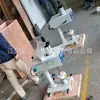 Máquina de Prensa Térmica Redonda para Roupas, Aba de Chapéu, Punhos de Manga e Jaquetas; Máquina de Prensa Térmica Pneumática em Forma de Arco Quente e Frio; Máquina Pneumática de Transferência de Calor