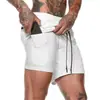Suministro Directo para Comercio Exterior Pantalones Cortos de Running para Hombre, Deportivos Casuales para Exteriores Sueltos con Múltiples Bolsillos de Doble Capa para Hombre, Fitness de Verano