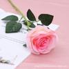 Rosas Simples Similares de Alta Qualidade, Flores Artificiais, Flores de Veludo, Adereços para Fotos, Joias, Manicure, Decoração de Fundo para Mão