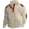 Otoño e Invierno nueva chaqueta exterior para hombre de venta caliente transfronteriza Amazon de pana casual con cuello alto suéter de manga larga en stock