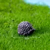 Figura miniatura de erizo para microjardinería, accesorios de decoración DIY, paisajismo en botella ecológica, pequeños adornos de resina